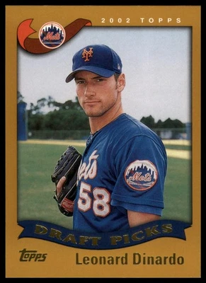 2002 Topps #691 Leonard DiNardo New York Mets Baseball - Image 1 of 2