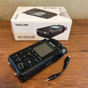 TASCAM DR-100 mk III Linear PCM Recorder, Battery-powered, Made in Japan, Used - Picture 1 of 12