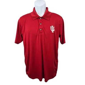 Knights Apparel Indiana University Hoosiers NCAA Poloshirt Herren Large rot /A196 - Bild 1 von 8
