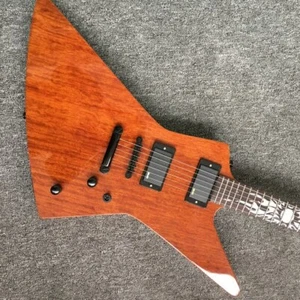 Tastiera in ebano per chitarra elettrica Explorer personalizzata in fabbrica con una qualità superiore - Foto 1 di 16