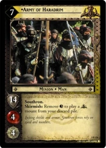 Lord of The Rings LOTR CCG TCG Helm's Deep 5R126 Army of Haradrim (AI) - Picture 1 of 1