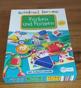 Farben und Formen Spiel spielend lernen ~ neuwertiger Zustand - Bild 1 von 4