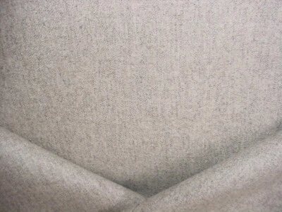 1-7/8Y Kravet Couture 34903 Lucky Suit Dove Grey Wool Felt Upholstery Fabric - Image 1 of 4