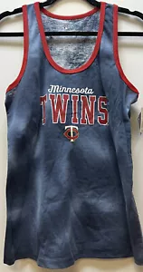 TANQUE MINNESOTA TWINS Mercancía Genuina Para Hombre Mujer Azul/Rojo M (803) - Imagen 1 de 4