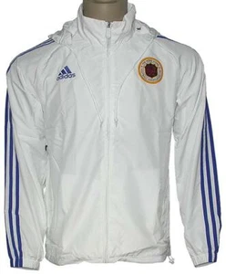 ADIDAS Jacke HKFA Woven Top Hongkong Hong Kong Hooded Windbreaker Gr M / 50 weiß