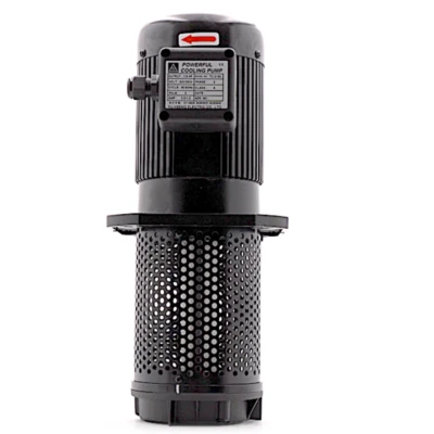 Eje de bomba de refrigerante de 1/4 HP 180 mm 7", 3 PH 220/440V, NPT 1/2", máquina de torno CNC Foto 1 de 4