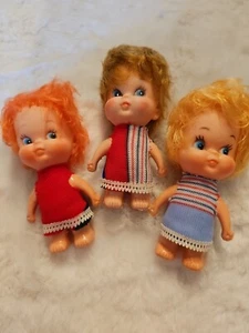 Lote de 3 muñecas vintage Sweet Susie, Sweet Heart de plástico años 60 - Imagen 1 de 15
