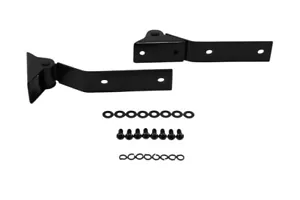 Kentrol 50442 Tailgate Hinge Pair for 87-95 Jeep Wrangler YJ - Black - Picture 1 of 1