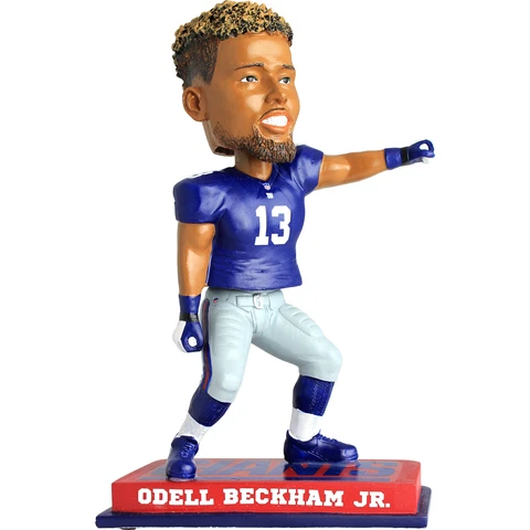 New York Giants Odell Beckham Dancing The Whip Bobblehead Limited Touchdown Cele Cover