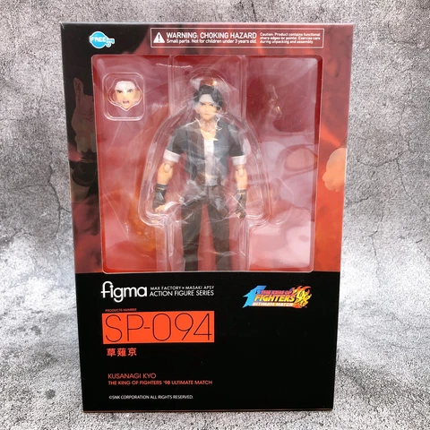 KOF 98  Kyo Kusanagi figma SP-094 The King of Fighters Ultimate Match Figure New Cover