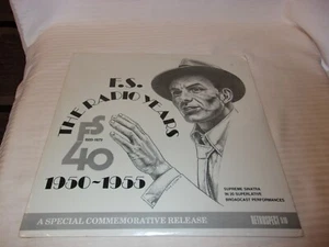 Frank Sinatra 1950-1955 The Radio Years LP Record Retrospect 510 Commemorative - Picture 1 of 2
