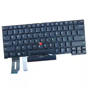 For Lenovo ThinkPad T490S T495S Backlit Keyboard w/ Pointer US Version - Picture 1 of 2