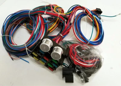 1933 1934 Ford Car Pickup Truck 12 Circuit Wiring Harness Wire Kit Street Rod - Image 1 of 4