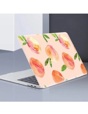 MacBook Pro 13” A2251/A2289/A1706/A1708/A1989  Protective Case  Peaches Graphic - Image 1 of 4