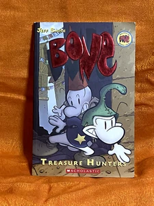 Bone Treasure Hunters Jeff Smith Libro Novela Gráfica Primera Edición Escolástica - Imagen 1 de 5