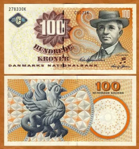 Denmark, 100 Kroner, 2007, P-61g, UNC - Picture 1 of 1