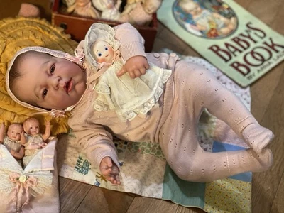 Muñeca bebé Berenguer recién renacida edición especial 22”, cuerpo de tela, 7 libras Foto 1 de 4