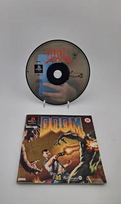Doom - Playstation 1 - PAL Version - DISC + MANUAL ONLY - Image 1 of 2