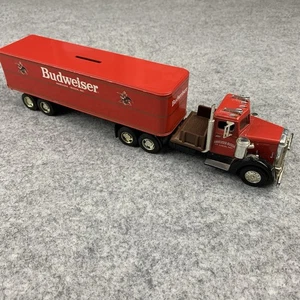 ERTL 1948 Peterbilt Anheuser Busch Budweiser Die-Cast Metal Locking Coin Bank - Picture 1 of 14