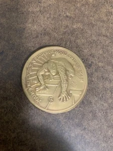 SPIDER-MAN VINTAGE 1973 BRONZE COLLECTOR COIN MARVEL AWESOME+RARE LOW #40 - Picture 1 of 4