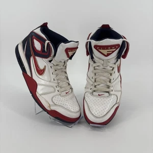Nike Mens Air Flight Falcon Multicolor Leather Basketball Sneakers Size 10.5 - Picture 1 of 13