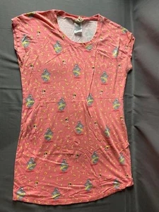 Disney Sleep Collection Girls Jungle Book Pajama Dress Size Small 10-12 jl - Picture 1 of 3