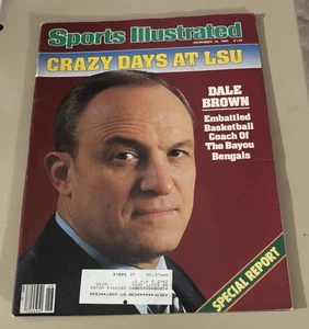 Dale Brown LSU Tigers - Sports Illustrated - 18 de noviembre de 1985 - Imagen 1 de 1