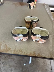 Vintage Avon Wright Brothers Collector Character Mug Orville & Wilber Lot Of 3 - Picture 1 of 1