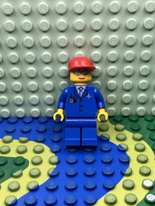 Lego City Minifigures Airport Worker Air036 - Picture 1 of 2