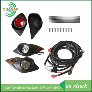 New For Yamaha Drive G29 Golf Cart 2007+ LED Headlight & Tail Light Gas&Electric - Picture 1 of 7