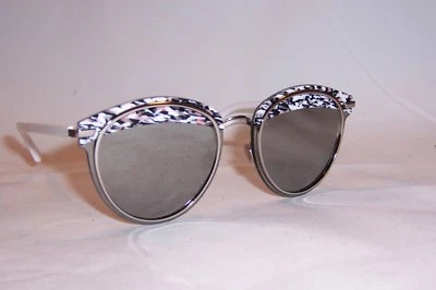 NUEVO CHRISTIAN DIOR DIOROFFSET 1S W6Q-0T PLATA/PLATEADO ESPEJO GAFAS DE SOL OFFSET Foto 1 de 4