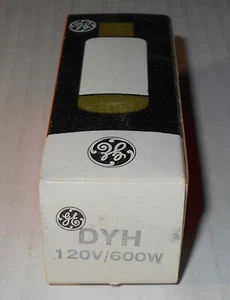 DYH Photographic Lamp Bulb 600W 120V GE New Old Stock - Bild 1 von 2