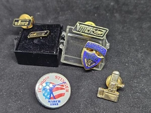 6 Vintage General Dynamics Product Pins Tie Clasp, Viper, Stinger, JM2 - Picture 1 of 6