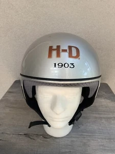 Harley Davidson Vintage AGV Bonfire A5047 Medium Helmet Half Helmet 1903 - Picture 1 of 8