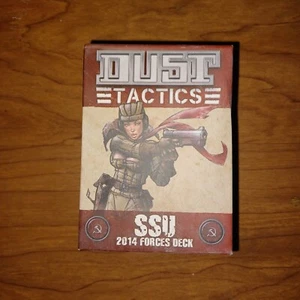 Fantasy Flight Games: 2014 Dust Tactics Forces Deck - SSU DECK sin usar - Imagen 1 de 1