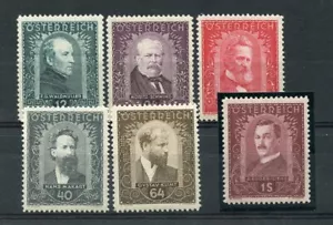 AUSTRIA 1932 Stamps Set Yv# 420/25 MNH ** #2 - Picture 1 of 1