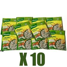 10 Pack Knorr VEGETABLE Recipe Mix No Artificial Flavors 1.4oz BB: 6/11/24 NEW