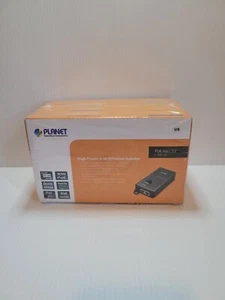 PLANET High Power Over Ethernet Injector PoE-163 (V2) 802.3at Wall Mounted NEW - Picture 1 of 4
