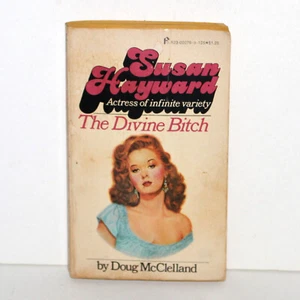 Book Susan Hayward The Divine Bitch 1973 Dough McClelland 1st Ed 1st Pr movies - Imagen 1 de 10