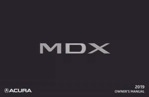2019 Acura MDX Owners Manual User Guide Reference Operator Book Fuses - Picture 1 of 1