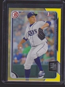 Matt Andriese 2015 Bowman Prospect #BP67 Tampa Bay Rays Yellow Border - Picture 1 of 1