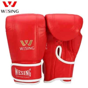 Wesing 8 OZ Adultos PU/Microfibra Muay Thai Guantes de Boxeo Golpeador - Imagen 1 de 24