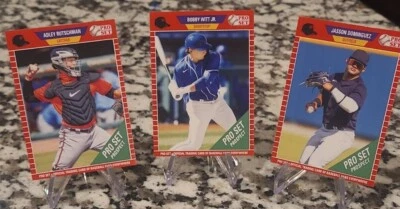 2021 Leaf Pro Set - Red Base Prospect Card - Pick Your Card - Image 1 of 3