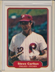 1982 Fleer #243 Steve Carlton NM-MT