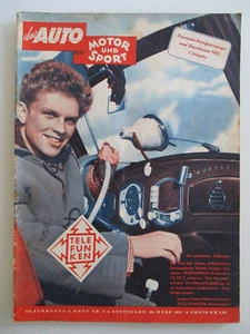 Das Auto Motor und Sport Heft Nr. 7 März 1952 Dt. Nutzfahrzeuge und Omnibusse - Picture 1 of 8
