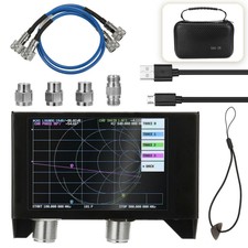 4 Inch SAA-2N NanoVNA V2 50kHz-3GHz Vector Network Analyzer Shortwave HF VHF UHF