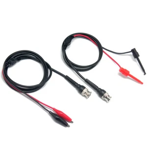 Aidetek Test Clips (Red+Black) to BNC Male And BNC to Alligator Test Clip P1030 - Bild 1 von 8