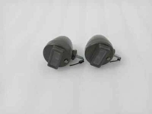Jeep Willys Ford Blackout Cat Eye Marker Light (Pair) |Fit For - Picture 1 of 12