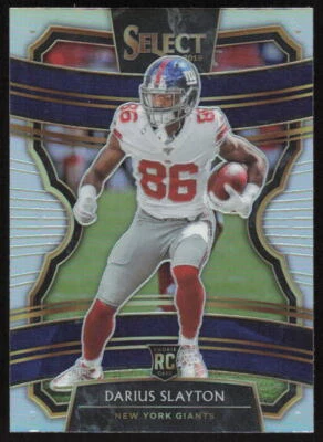 2019 Panini Select Concourse Silver Rookie #39 Darius Slayton New York Giants - Image 1 of 2