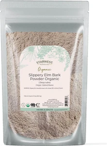 Slippery Elm Bark Pwd Organic -4 Oz - Picture 1 of 12